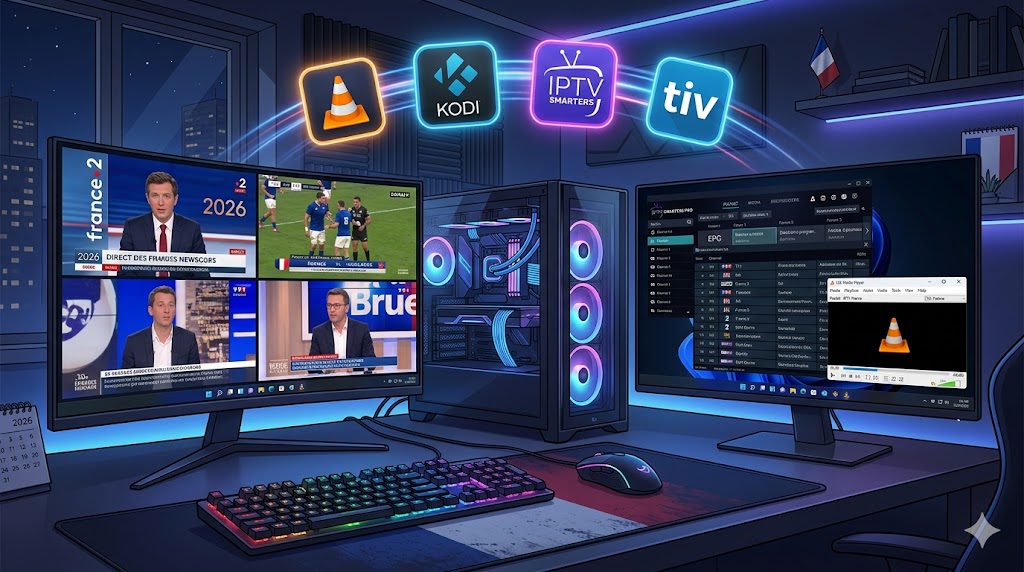 IPTV PC Windows : Top Applications & Configuration Complète 2026