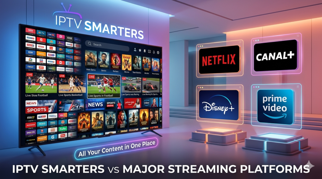 IPTV Smarters vs Streaming : Quelle est la meilleure solution en 2026 ?