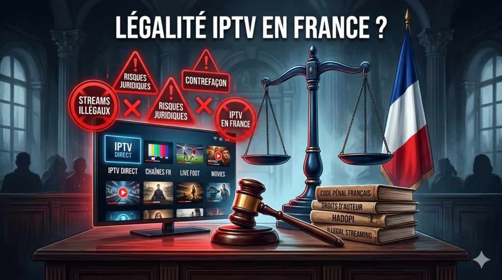 IPTV Légal France 2026 : Ce que Dit la Loi, Risques et Alternatives